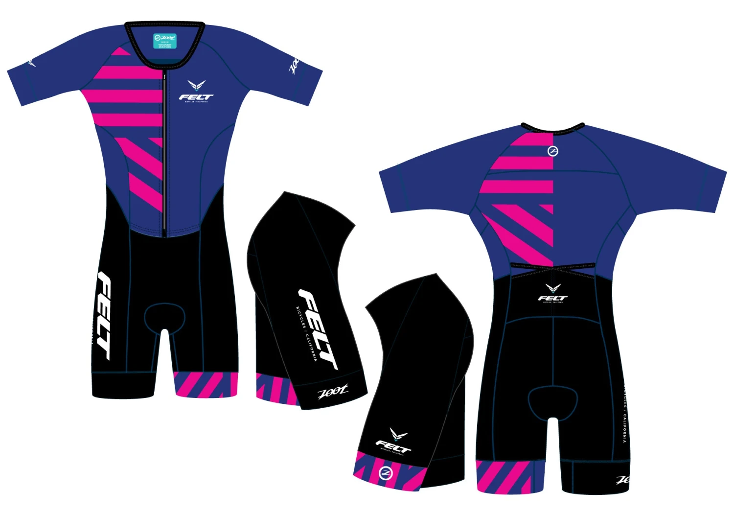 Felt Bicycles Felt Triathlon Aero FZ Racesuit Women's - Image 7